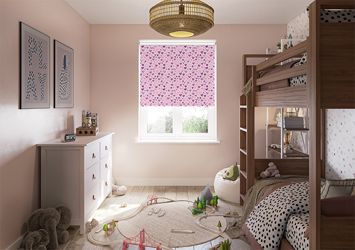 Sweetheart, Pink - Twist&Fit Roller Blind - Image 8